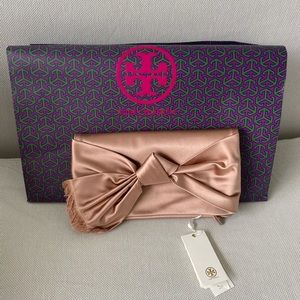 Brand New with tags Tory Burch evening clutch.